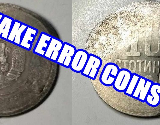 fake error coins. Error expert - is this a mistake?