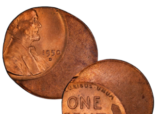 Heritage Auctions Coins- Captivating Off-Center Cent!