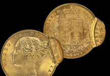 Stefan Proynov Gold coin Double Struck Mint Error