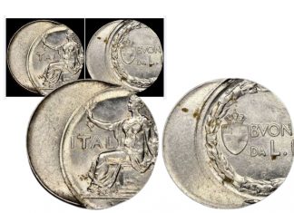 Stefan Proynov Mint error Italy coin