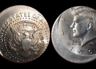 Stefan Proynov: Mint Error - 1995 P Kennedy Half Dollar